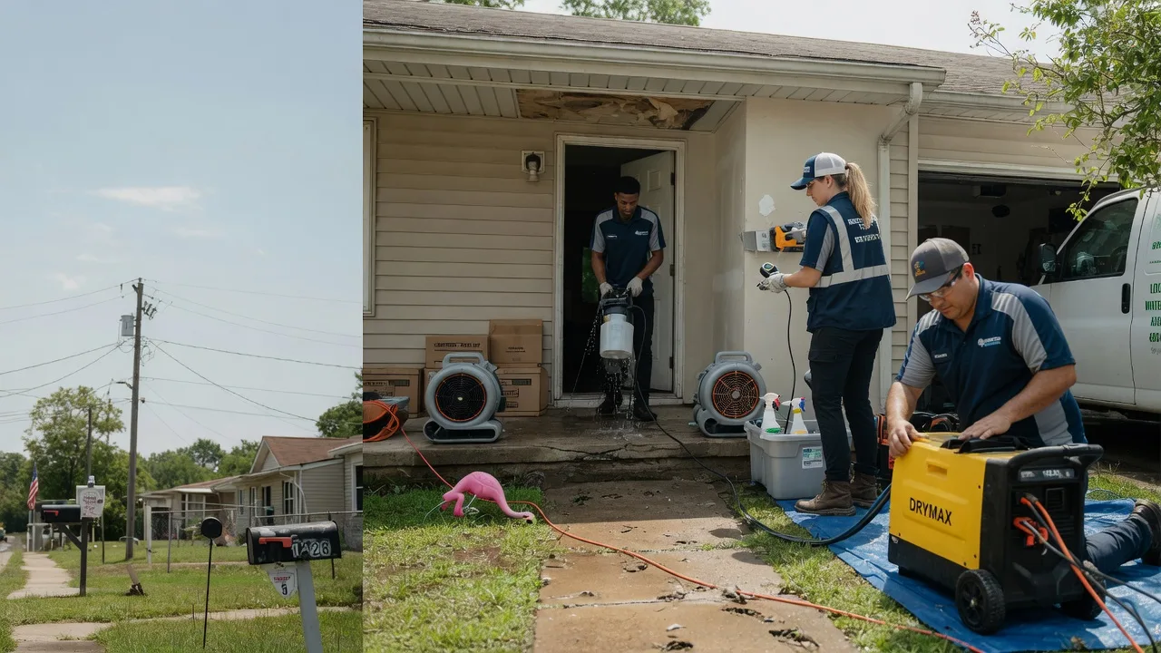 Storm Damage Water Removal in Mooringsport, LA near me